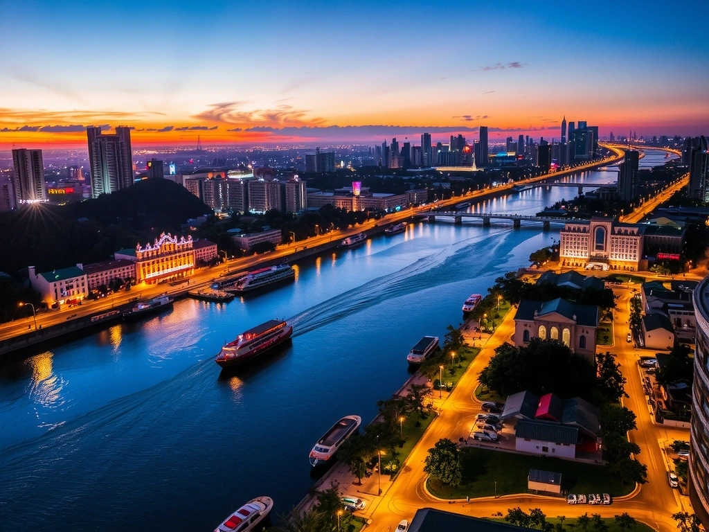 Ho Chi Minh City view